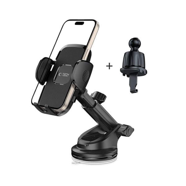 Tech-Protect Bilholder Til Instrumentbræt Og Gitter Universal V3 - Sort