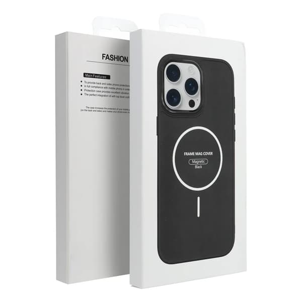 Mobilcover Til Galaxy S26 Ultra Magsafe Frame - Sort