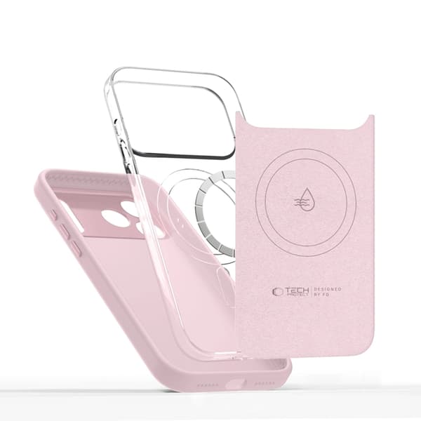 Tech-Protect Telefontaske til iPhone 17 Pro Max Magsafe Uniq - Lyserød