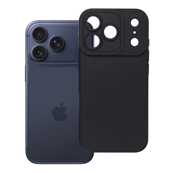 Matta 2.0 -suojakuori iPhone 18 Pro Maxille - Musta