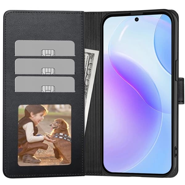 Tech-Protect Plånboksfodral För Galaxy A37 5G - Svart