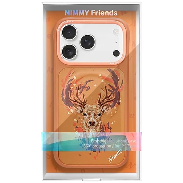 Nimmy Mobilskal För iPhone 17 Pro Max MagSafe Deer - Orange