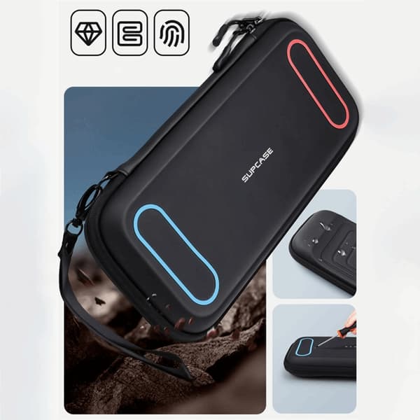 SupCase Nintendo Switch 2 Kotelo Carrying Mini - Musta