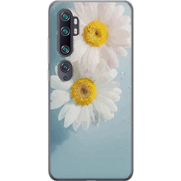Taske til Xiaomi Mi Note 10 med sommerblomster