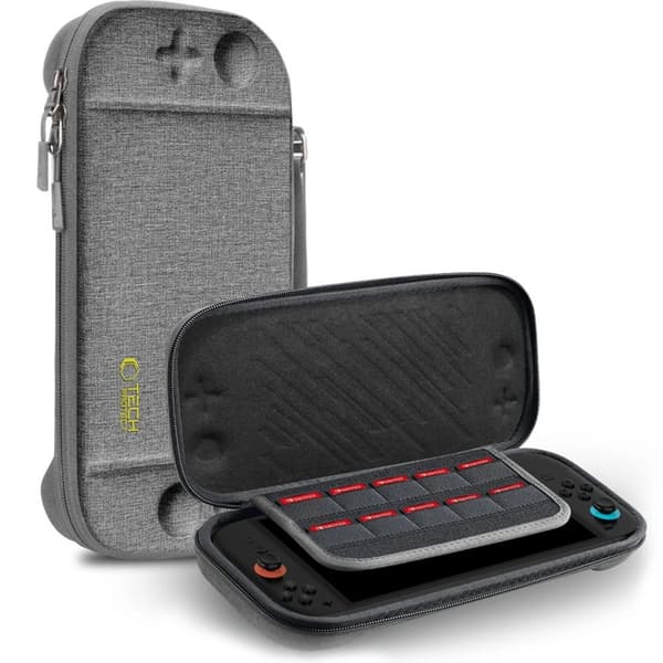 Tech-Protect Nintendo Switch 2 Fodral Slim - Mörkgrå