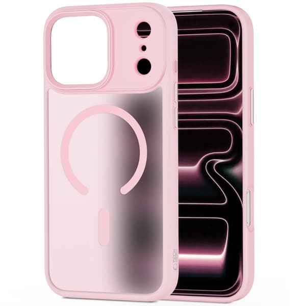 Tech-Protect telefontaske til iPhone 17 Pro Max Magsafe Magmat - Mat lyserød