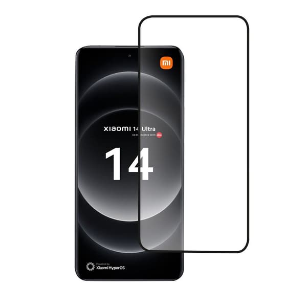 Blue Star Xiaomi 14 Ultra Näytönsuoja 5D - Musta