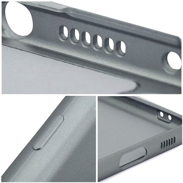 METALLIC etui til Samsung A34 5G grå