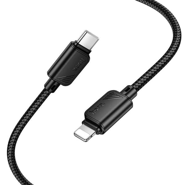 HOCO USB-C - Lightning 27W Kabel 1m X113 PD - Sort