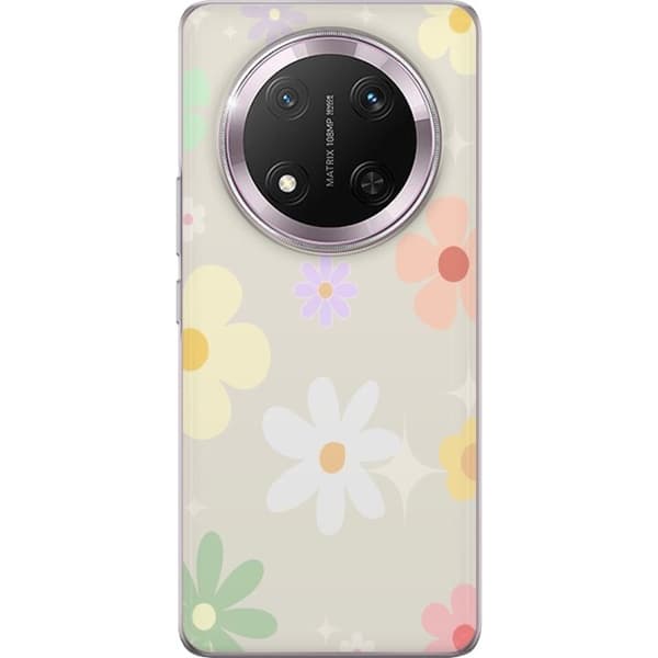 Mobilskal till Honor Magic7 Lite med fejdande blommor