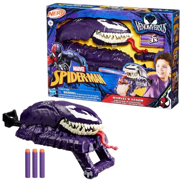 MARVEL Spider-Man Venomversus Venom Strike Blaster