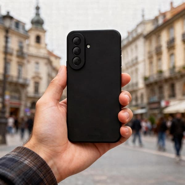 Tech-Protect Mobilcover Til Galaxy A57 5G Icon - Sort