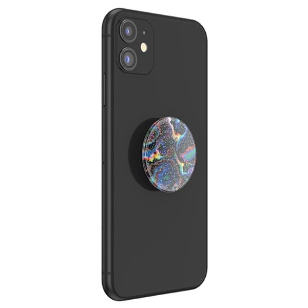 PopSockets Glitter Rainbow Void Mobilgrip och stativ 806194