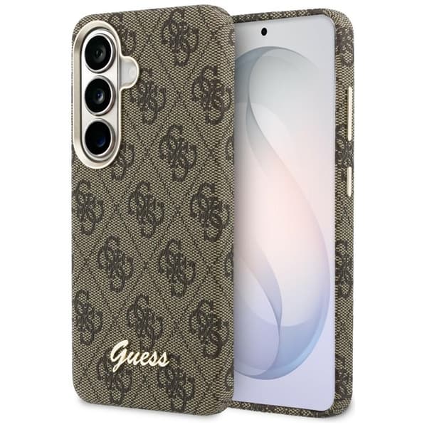 Guess Mobilcover Til Galaxy S26 MagSafe 4G Script - Brun