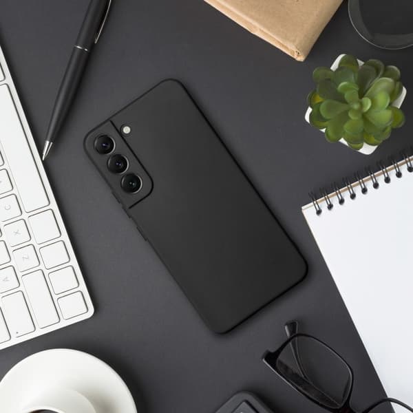 Galaxy A53 5G Cover Forcell Blød Blød Plast - Sort