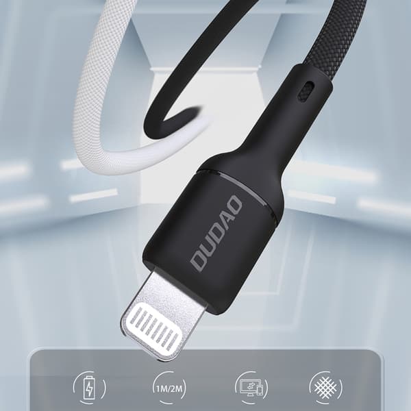 Dudao USB-C - Lightning 30W Kabel 1m L9X - Sort