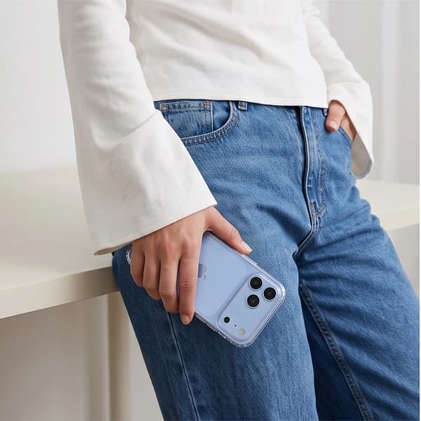Tech-Protect Mobilcover Til iPhone 18 Pro Flexair Hybrid - Clear