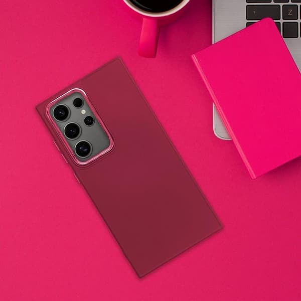 Mobilskal till Galaxy S25 Frame - Magenta
