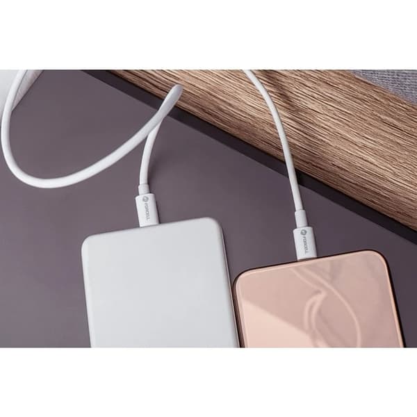 Forcell USB-C till USB-C Kabel 3m - Vit