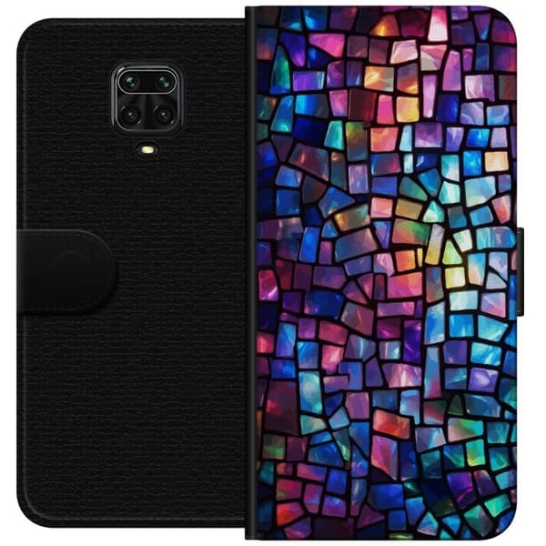 Plånboksfodral till Xiaomi Redmi Note 9S med Disco