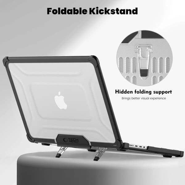 Tech-Protect Macbook Pro 14" Skal Smartshell - Svart/Clear