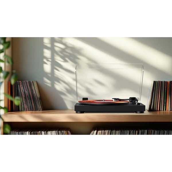 MIXX Vinylpladeafspiller Analog 5 Stereo Sort