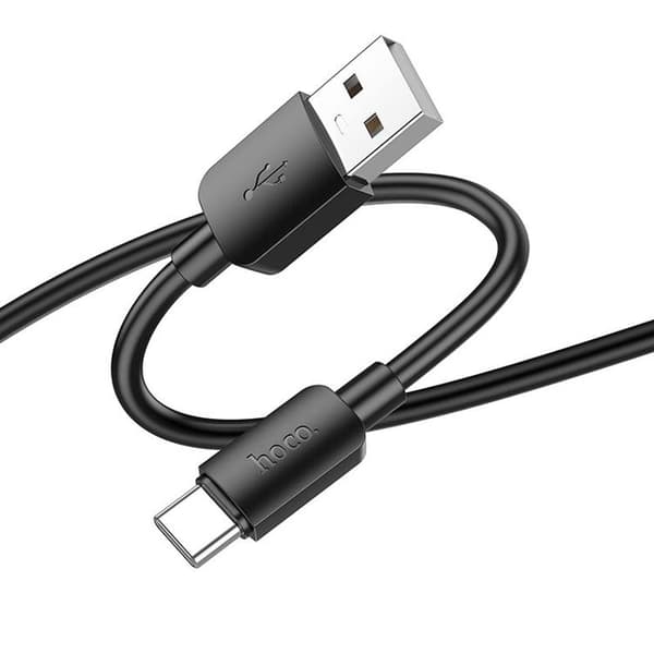 Hoco USB-C till USB-A kabel 1m 27W - Svart