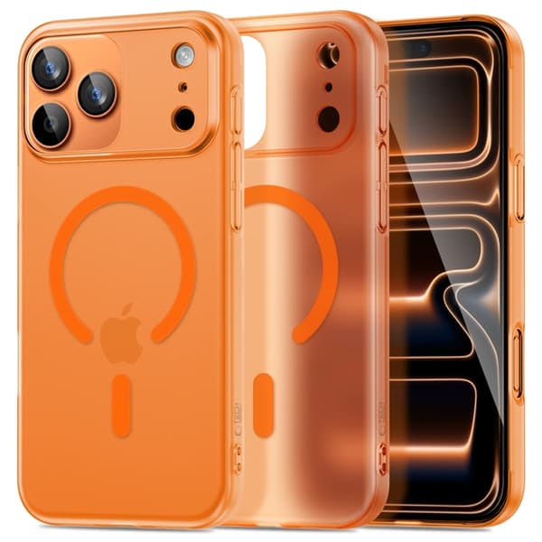 Tech-Protect Mobilskal till iPhone 18 Pro Max/17 Pro Max MagSafe - Cosmic Orange