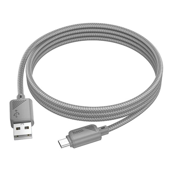 HOCO USB-A til Micro-USB Kabel 2.4A X113 1 m - Grå
