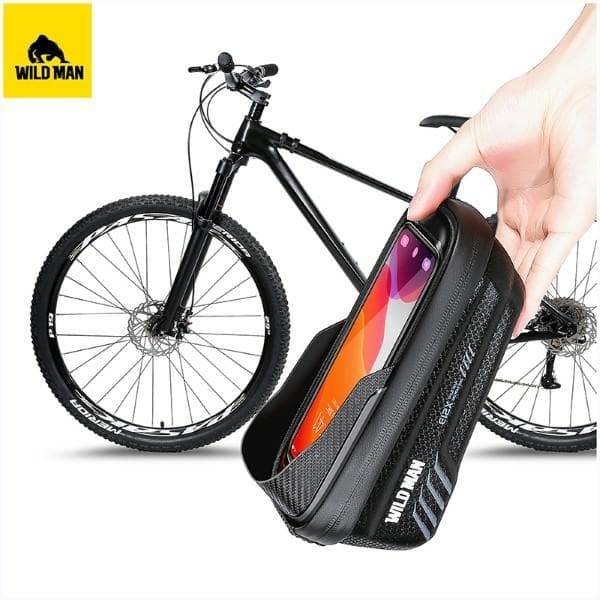 WILDMAN E12X Cykelramtaske - Sort