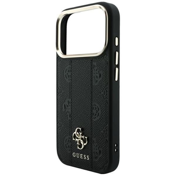 Guess Mobilskal till iPhone 18 Pro Max/17 Pro Max Magsafe Stripe Peony 4G Logo