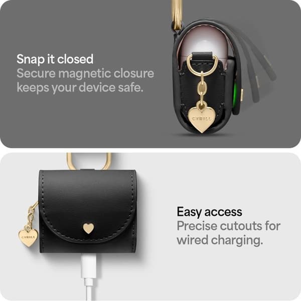 Spigen Airpods 4 Mini Taske Cyrill - Sort