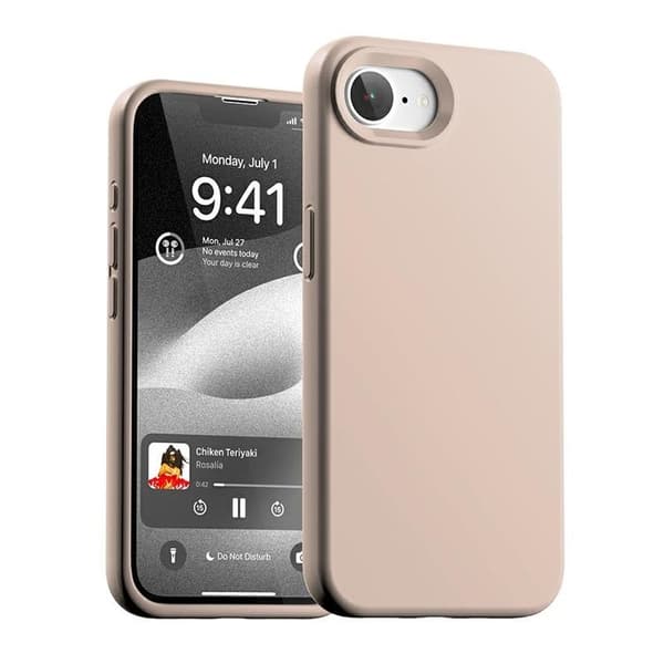 Mercury Mobilskal till iPhone 16e Silikon - Rosa Sand