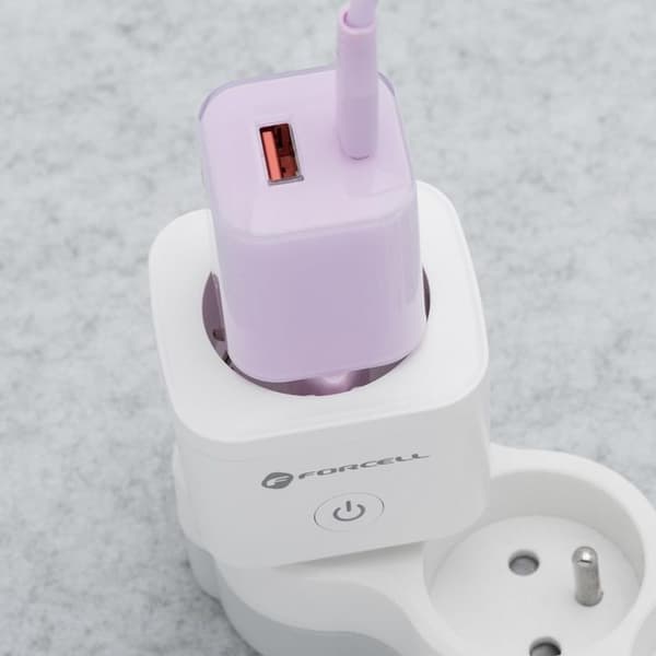 Forcell Smart Plug 230V med WiFi Stöd för Tuya/Amazon Alexa