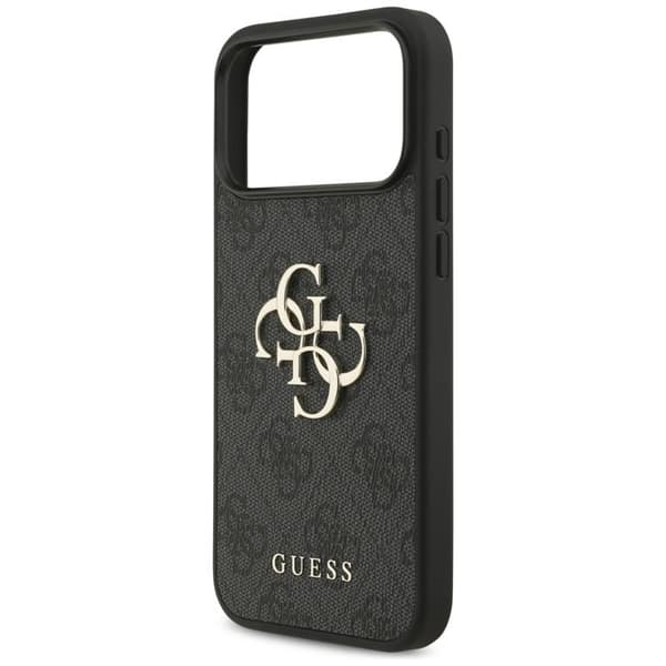 Guess Telefontaske til iPhone 17 Pro Max 4G Stort Logo - Sort