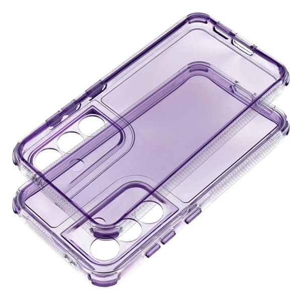 Mobilskal till Galaxy S25 Matrix Clear - Lila