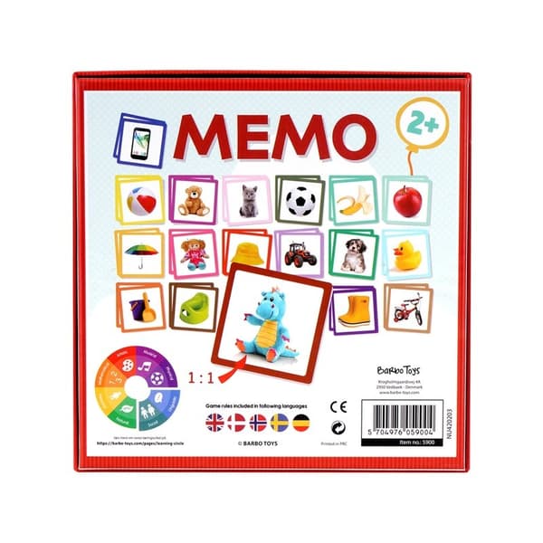 BARBO Games Classic Mit første memo