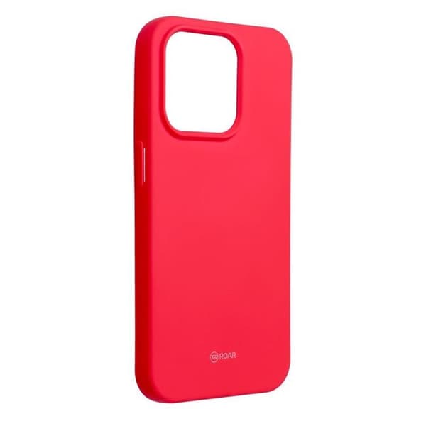 Roar Mobilskal till iPhone 15 Pro Jelly - Hot Rosa