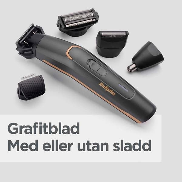 Babyliss 12in1 Multi Trimmer Precision MT987E - Graphite