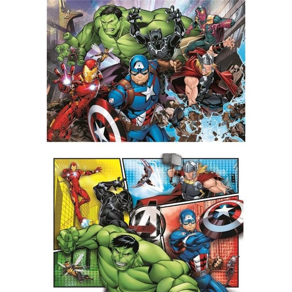 CLEMENTONI Pussel 2x60 Pcs Avengers
