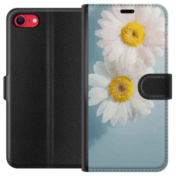 Apple iPhone 8 tegnebog med sommerblomster
