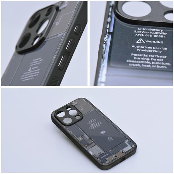 Telefonetuier til iPhone XS Tech Pattern 2