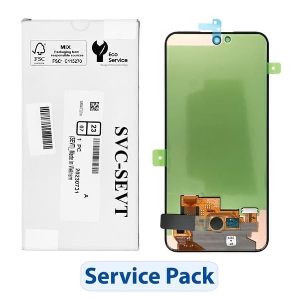 SAMSUNG A35 5G Skärm med LCD-display ServicePack A356B
