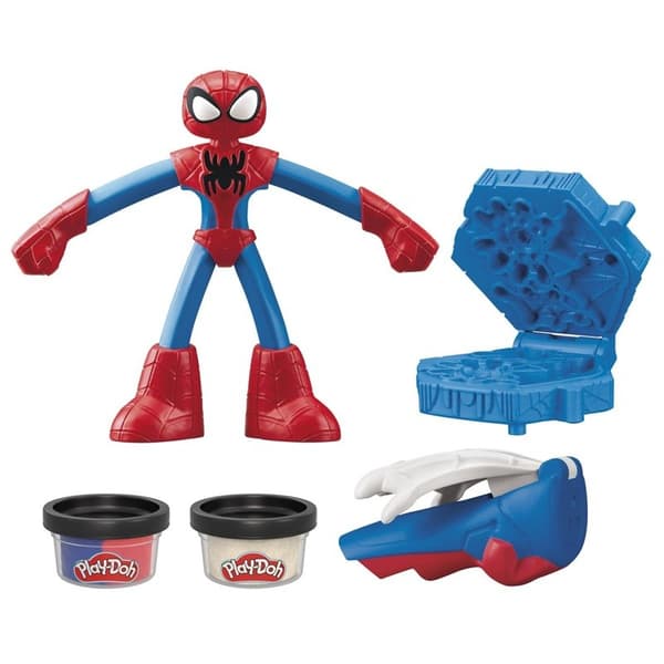 PLAY-DOH Marvel Spider-Man & Compound Thwip Squisher