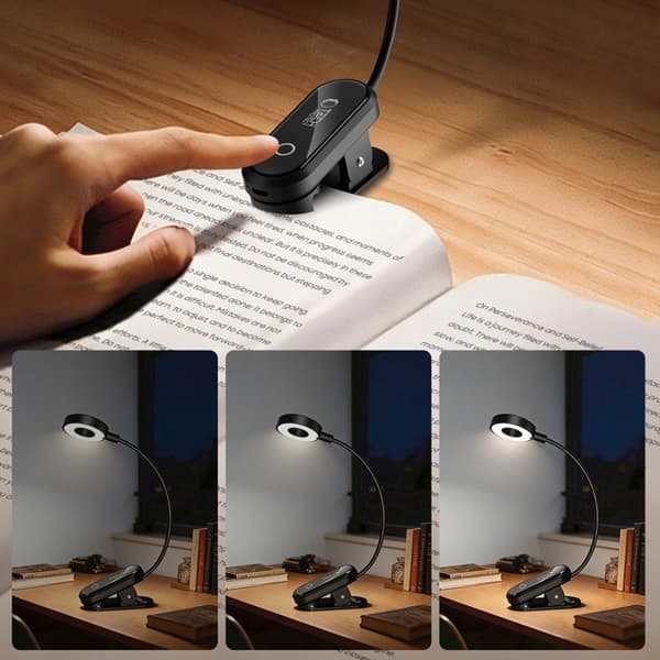Tech-Protect lukulamppu Clip LL100 - Musta