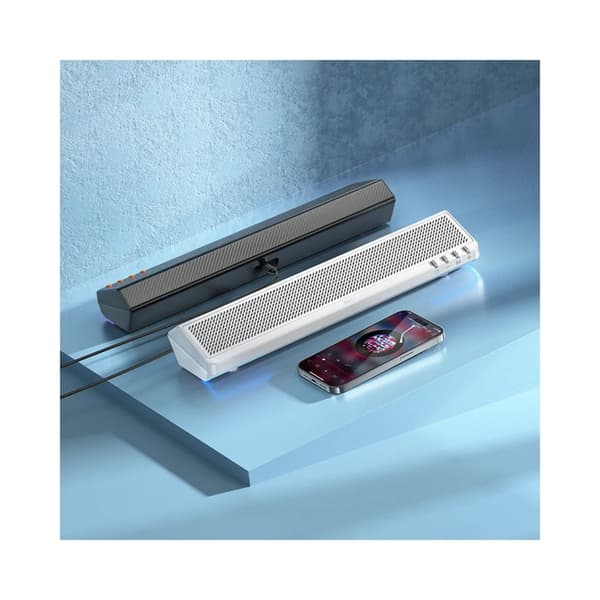 Hoco Högtalare Bluetooth 2 x 3W 2in1 BS66 - Vit