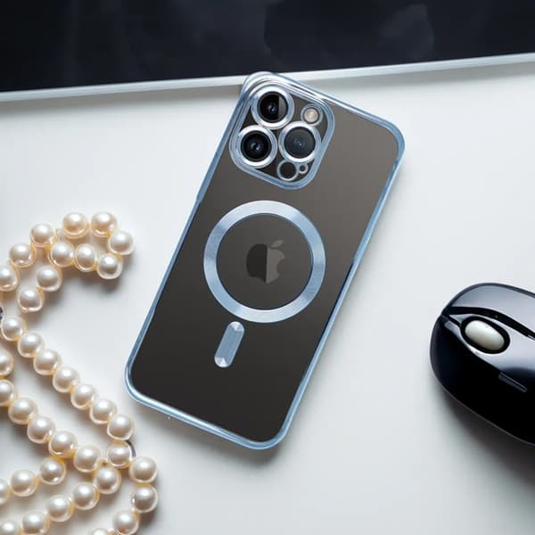 Telefontaske til iPhone 17 Magsafe Electro - Blå