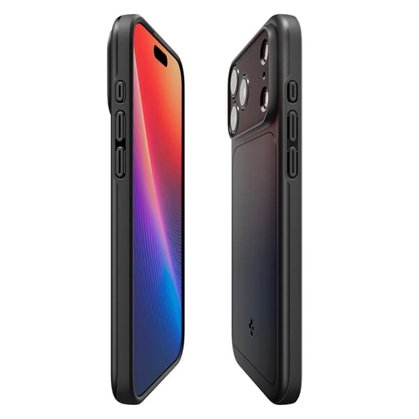 Spigen telefontaske til iPhone 17 Pro Magsafe Thin Fit - Sort