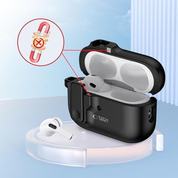 Tech-Protect Apple Airpods Pro 1/2 Taske Slim Hook - Lavendel