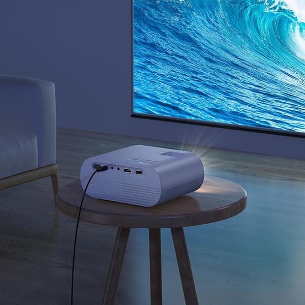 Hoco Projektor Wi-Fi Bluetooth 720P DT1 - Vit